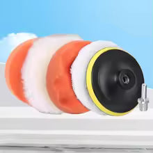 3/4/5 Inch Car Polisher Pads Kit Wool Buffing Waxing Clean Polish Reusable Buffer Drill Wheel Polisher for Auto Remove Scratches